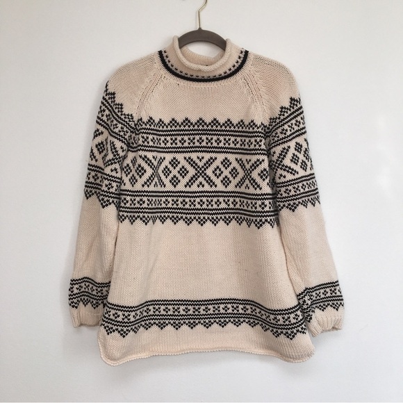 Eddie Bauer Oversized Cotton Sweater XS​​ - Picture 3 of 5